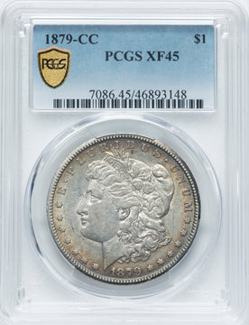1879-CC $1 Morgan Dollar PCGS XF45