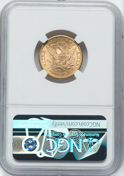 1886-S $5 CAC Liberty Half Eagle NGC MS64 (762275002)