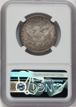 1899 50C Barber Half Dollar NGC AU58