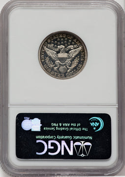1912 25C Proof Barber Quarter NGC PR63