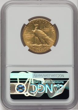 1915-S $10 Indian Eagle NGC AU53
