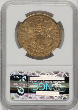 1870-S $20 Liberty Double Eagle NGC XF40