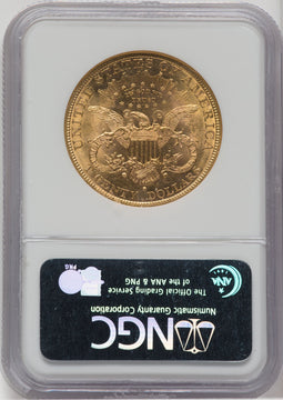 1889-S $20 Liberty Double Eagle NGC MS61