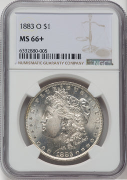 1883-O $1 NGC Plus Morgan Dollar NGC MS66+