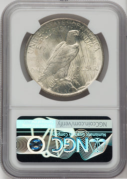 1923 $1 Peace Dollar NGC MS66+