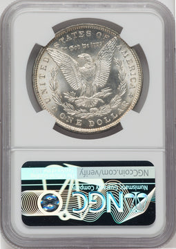 1893 $1 Morgan Dollar NGC MS62