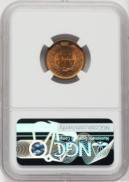 1903 1C RD NGC Plus Indian Cent NGC MS65+