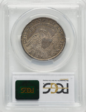 1829/7 50C Bust Half Dollar PCGS AU55