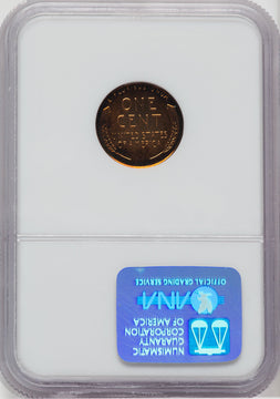 1936 1C TYPE 2 RD Proof Lincoln Cent NGC PR65
