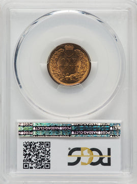 1897 1C RD Indian Cent PCGS MS65
