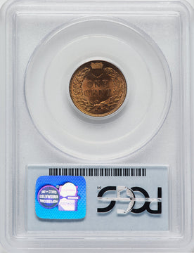 1905 1C RD Indian Cent PCGS MS65