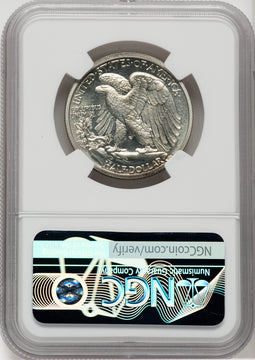 1938 50C Proof Walking Liberty Half Dollar NGC PR67