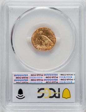 1911-D $2.50 Indian Quarter Eagle PCGS MS62