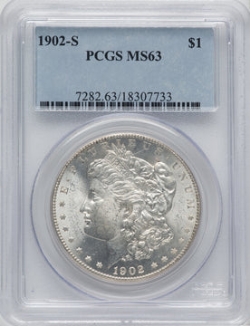 1902-S $1 Morgan Dollar PCGS MS63