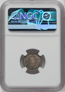 1875 10C Seated Dime NGC MS66
