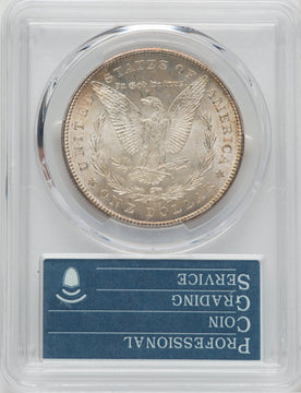 1880-CC $1 8/7 Reverse of 1878 Morgan Dollar PCGS MS65