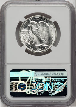 1946-S 50C Walking Liberty Half Dollar NGC MS67