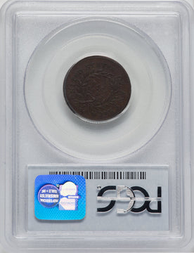 1793 1/2 C BN Half Cent PCGS VF35