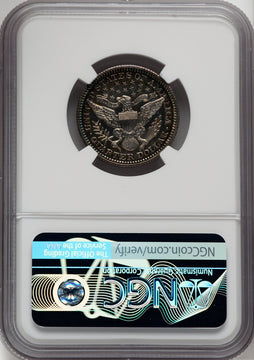 1910 25C Proof Barber Quarter NGC PR64