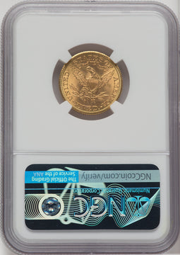 1901-S $5 Liberty Half Eagle NGC MS67