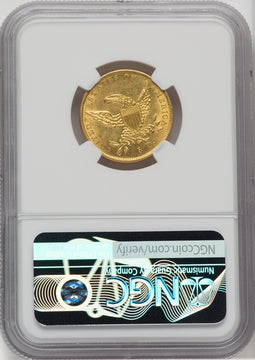 1838 $5 Classic Half Eagle NGC MS62