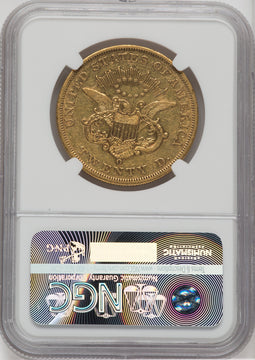 1861-O $20 Liberty Double Eagle NGC XF45