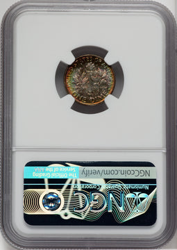 1958-D 10C FB Roosevelt Dime NGC MS68