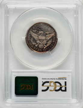 1895 25C Proof Barber Quarter PCGS PR62