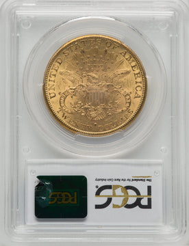 1889-S $20 Liberty Double Eagle PCGS MS62
