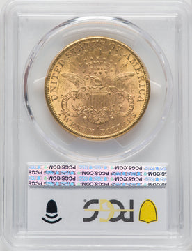 1891-S $20 Liberty Double Eagle PCGS MS62