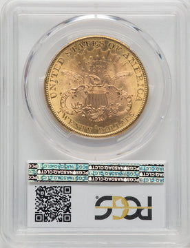 1891-S $20 Liberty Double Eagle PCGS MS64
