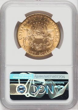 1900 $20 Liberty Double Eagle NGC MS65