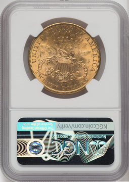 1895-S $20 Liberty Double Eagle NGC MS62