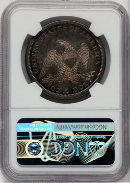 1859 S$1 Proof Seated Dollar NGC PR65