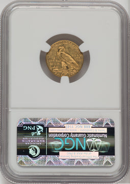 1910 $2.50 Indian Quarter Eagle NGC MS62 (176020011)