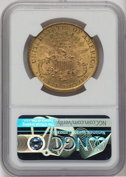1896 $20 Liberty Double Eagle NGC MS63 (759947010)