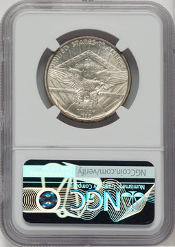 1935-D 50C Arkansas Commemorative Silver NGC MS67+