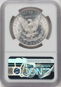 1883 $1 CAC Morgan Dollar NGC MS67+