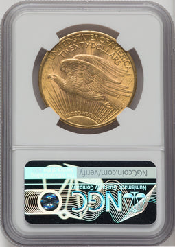 1912 $20 Saint-Gaudens Double Eagle NGC MS62