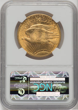 1915 $20 Saint-Gaudens Double Eagle NGC MS62