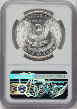 1890-S $1 CAC Morgan Dollar NGC MS65