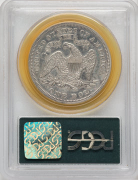 1873-CC S$1 Seated Dollar PCGS XF45