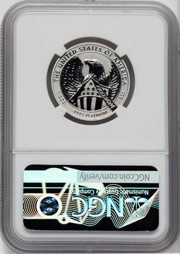 2007-W $50 Half-Ounce Platinum Eagle Reverse Proof CACG PR70