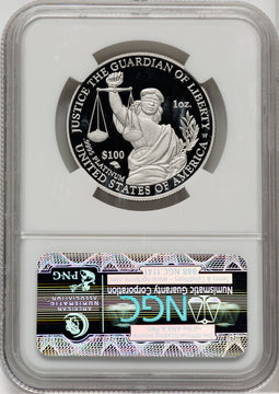 2010-W $100 One-Ounce Platinum Eagle Statue of Liberty NGC PF70