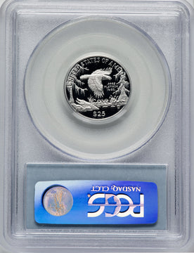 1999-W $25 Quarter-Ounce Platinum Eagle Statue of Liberty PCGS PR70