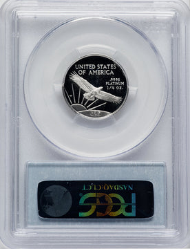1997-W $25 Quarter-Ounce Platinum Eagle Statue of Liberty PCGS PR70