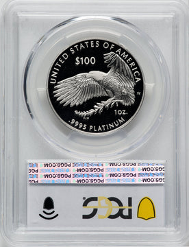 2022-W $100 One-Ounce Platinum Eagle Freedom of Speech PCGS PR70