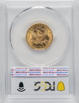 1907 $5 CAC Liberty Half Eagle PCGS MS63