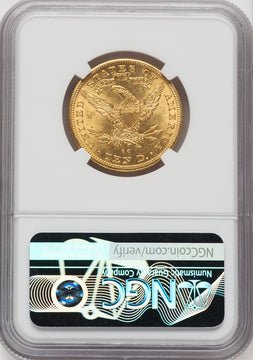 1892-CC $10 Liberty Eagle NGC MS62