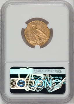 1910-D $5 Indian Half Eagle NGC MS63